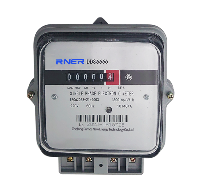 DDS6666 Single Phase Two Wire Analog Electronic Meter